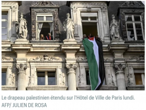 DRAPEAUX PALESTINIENS PARTOUT ! 