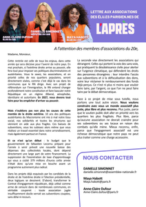 Défendons les libertés associatives et les moyens pour nos associations !